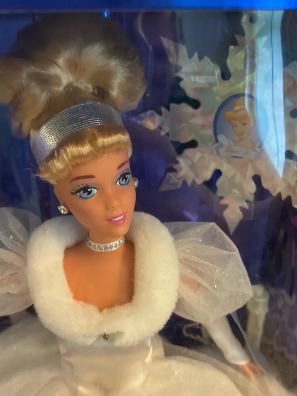 Disney Holiday Princess Cinderella Doll - White & Blue Gown